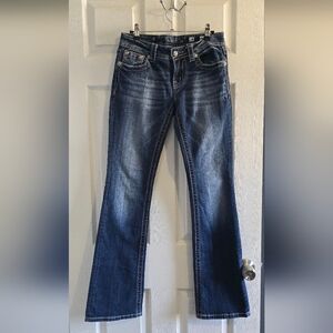 Miss Me Dark Blue Boot Cut Jeans